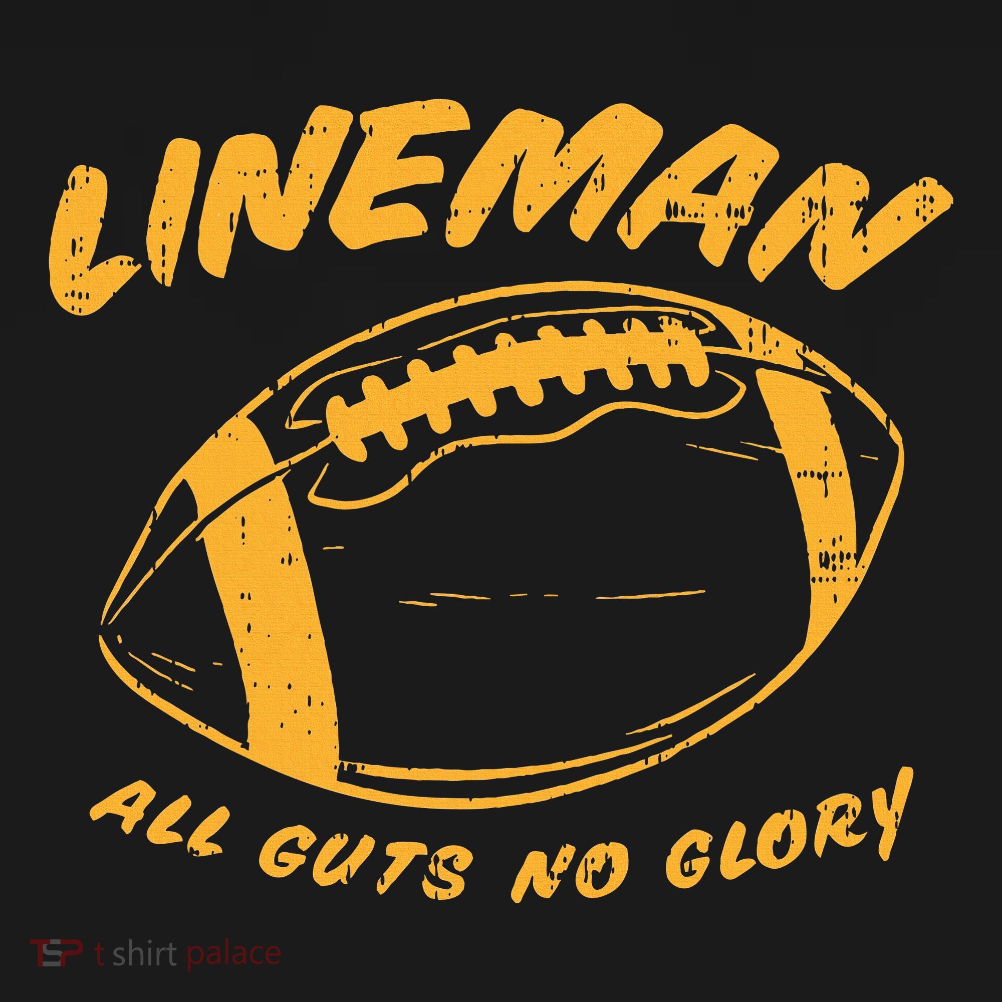 Lineman Guts Glory Funny American Football Gridiron Gift Women's Hoodie