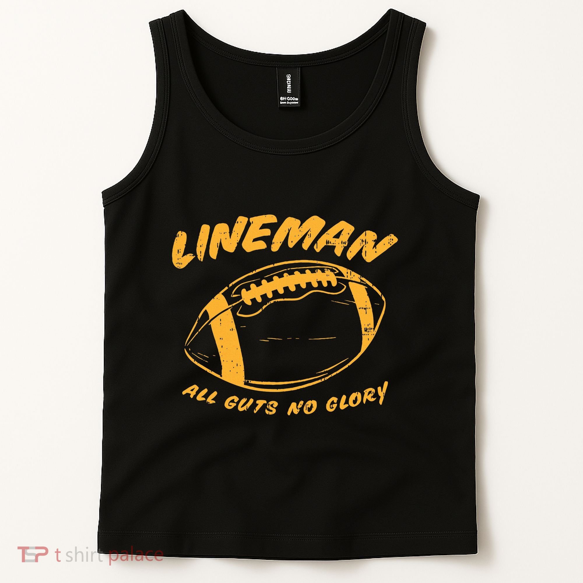 Lineman Guts Glory Funny American Football Gridiron Gift Tank Top