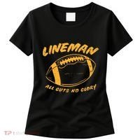 Lineman Guts Glory Funny American Football Gridiron Gift Women's T-Shirt thumb 0