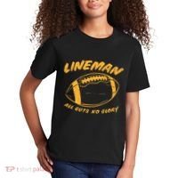 Lineman Guts Glory Funny American Football Gridiron Gift Kids T-Shirt thumb 2