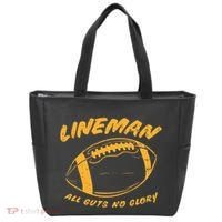 Lineman Guts Glory Funny American Football Gridiron Gift Tote Bag thumb 0