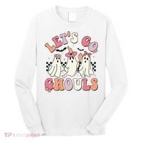 LetS Go Ghouls Halloween Ghost Outfit Costume Long Sleeve Shirt thumb 0