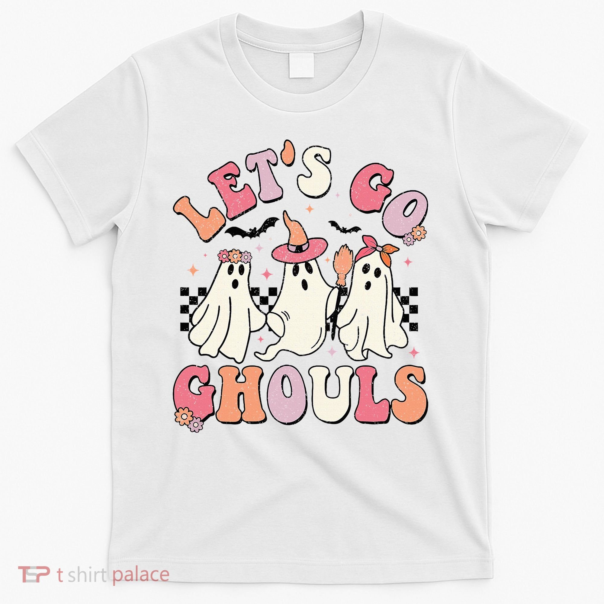 LetS Go Ghouls Halloween Ghost Outfit Costume T-Shirt