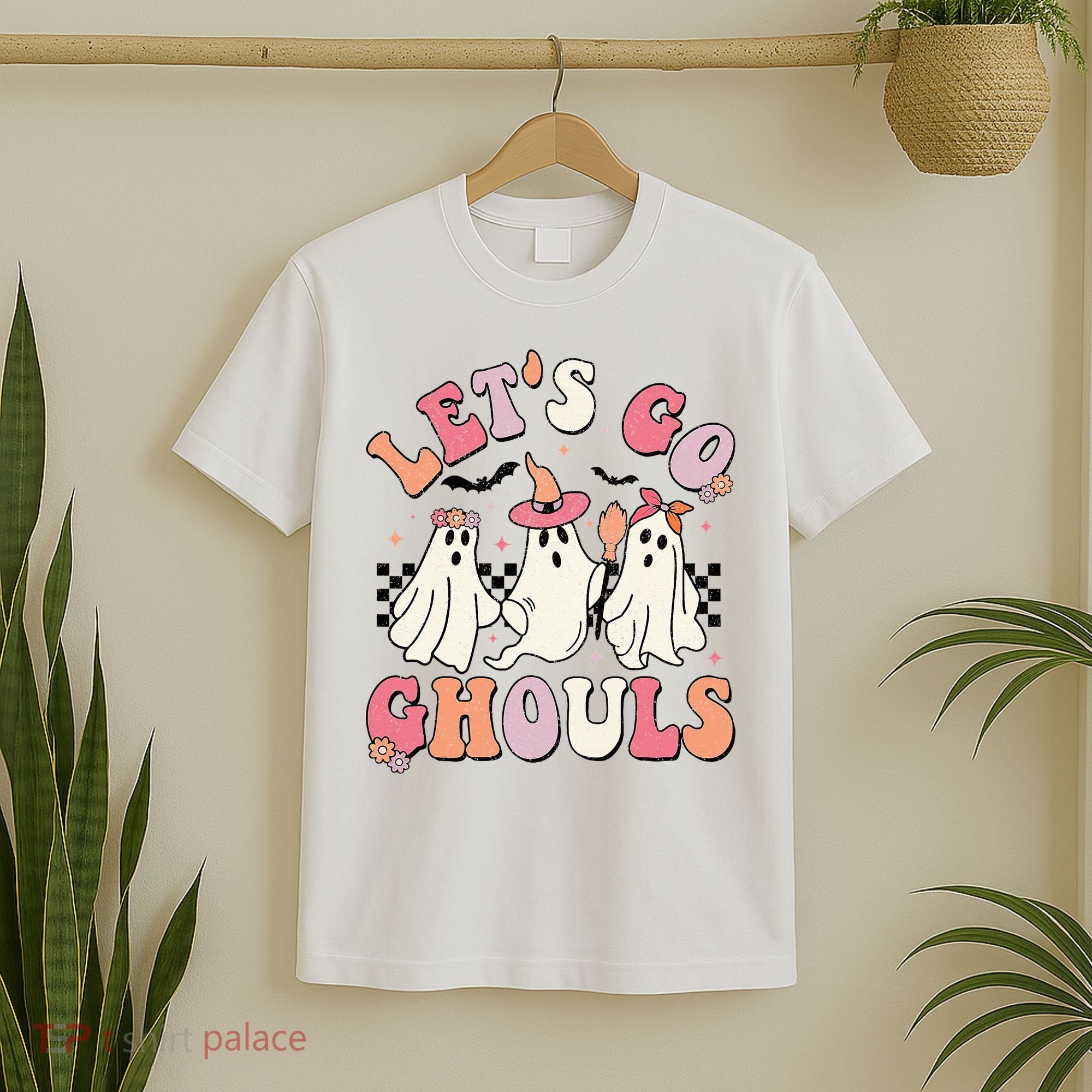 LetS Go Ghouls Halloween Ghost Outfit Costume T-Shirt
