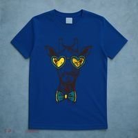 Love Giraffe Glasses Wildlife Wild Animal Gift T-Shirt thumb 5