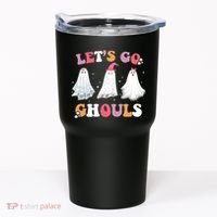 Lets Go Ghouls Cute Halloween Girl Squad Tumbler thumb 0
