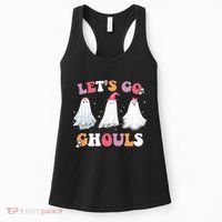 Lets Go Ghouls Cute Halloween Girl Squad Women's Tank Top thumb 0