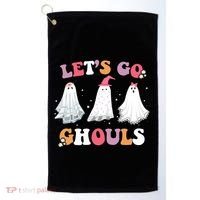 Lets Go Ghouls Cute Halloween Girl Squad Golf Towel thumb 0
