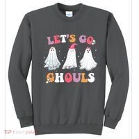 Lets Go Ghouls Cute Halloween Girl Squad Sweatshirt thumb 0
