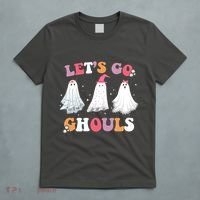 Lets Go Ghouls Cute Halloween Girl Squad T-Shirt thumb 5