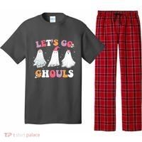 Lets Go Ghouls Cute Halloween Girl Squad Pajama Set thumb 0