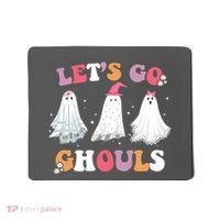Lets Go Ghouls Cute Halloween Girl Squad Mousepad thumb 0