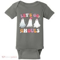 Lets Go Ghouls Cute Halloween Girl Squad Baby Bodysuit thumb 0