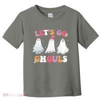 Lets Go Ghouls Cute Halloween Girl Squad Toddler T-Shirt thumb 0