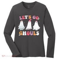 Lets Go Ghouls Cute Halloween Girl Squad Women's Long Sleeve Shirt thumb 0