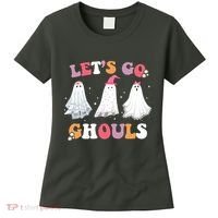 Lets Go Ghouls Cute Halloween Girl Squad Women's T-Shirt thumb 0