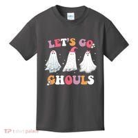 Lets Go Ghouls Cute Halloween Girl Squad Kids T-Shirt thumb 0