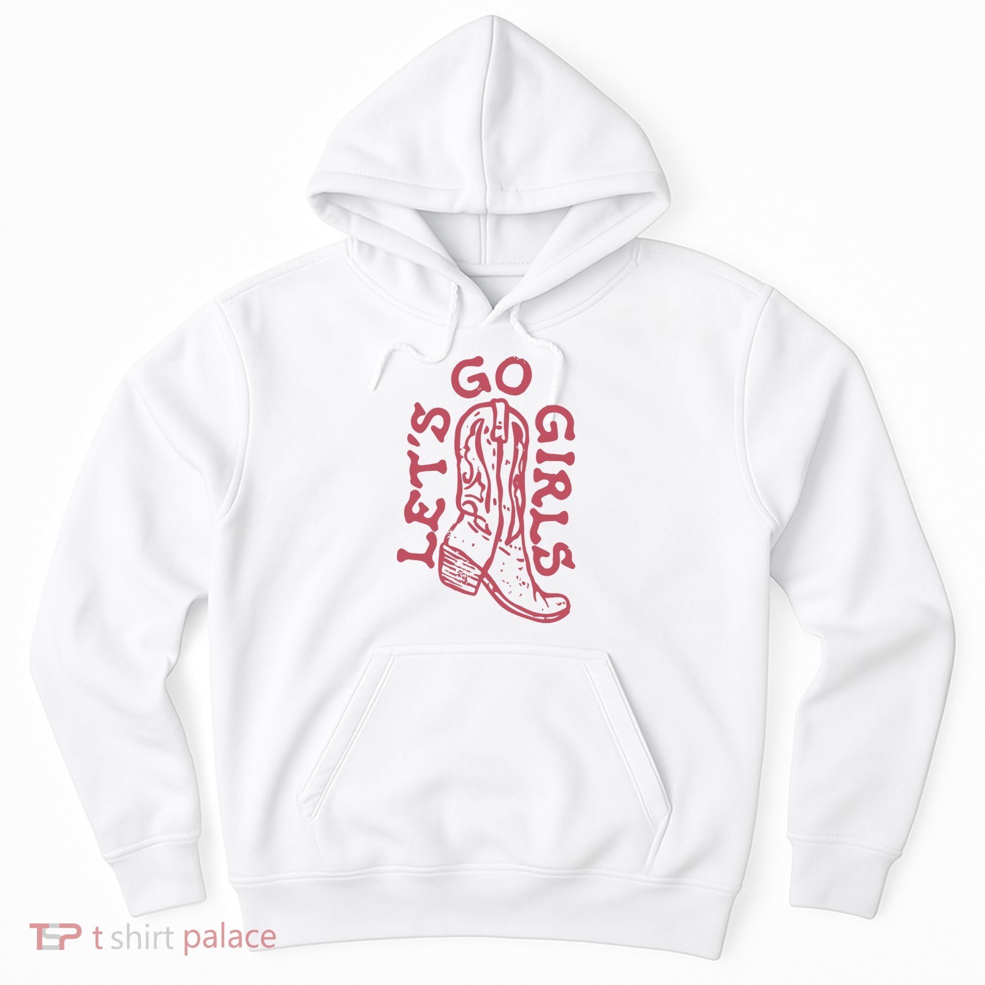 LetS Go Girls Western Hoodie