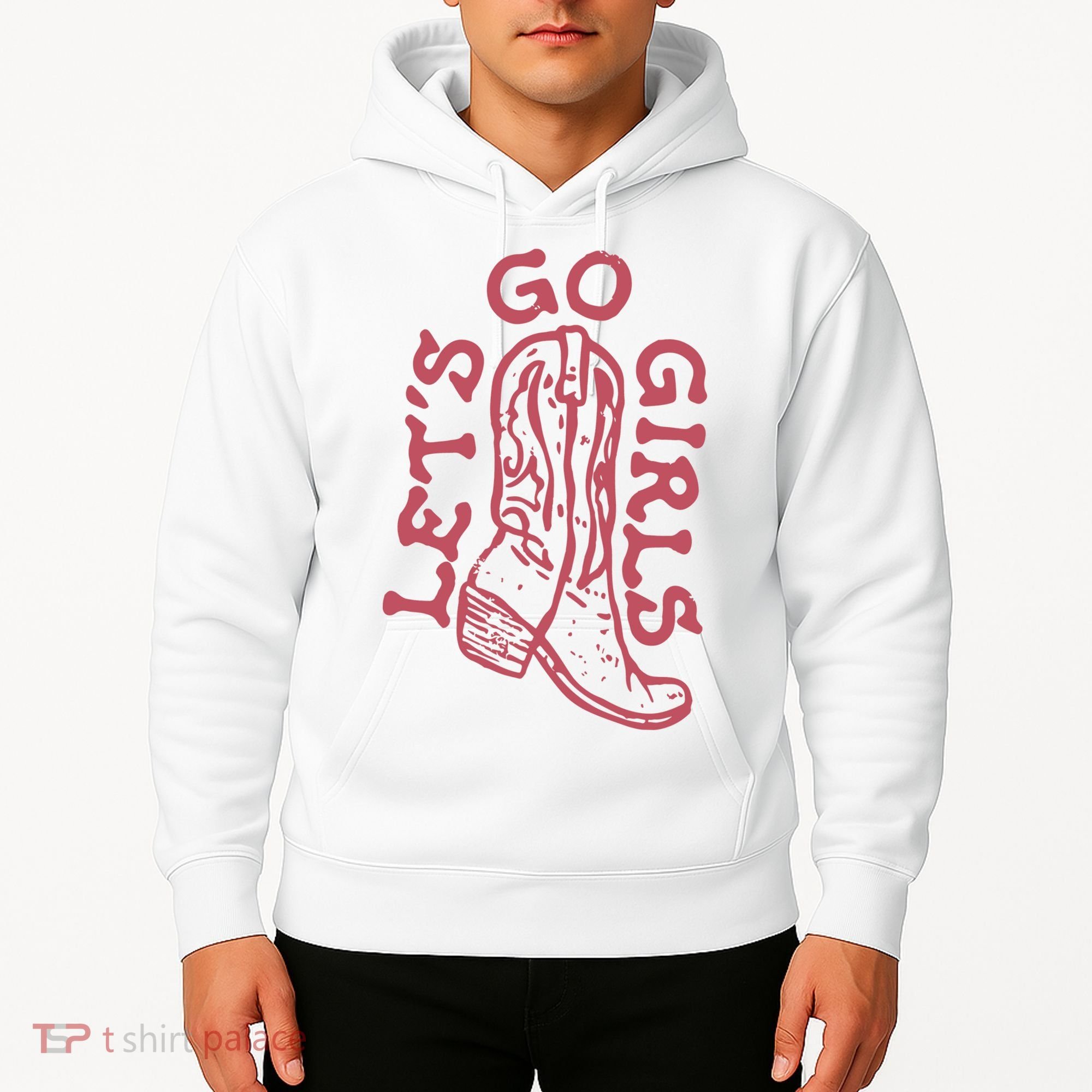 LetS Go Girls Western Hoodie
