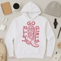 LetS Go Girls Western Hoodie thumb 3