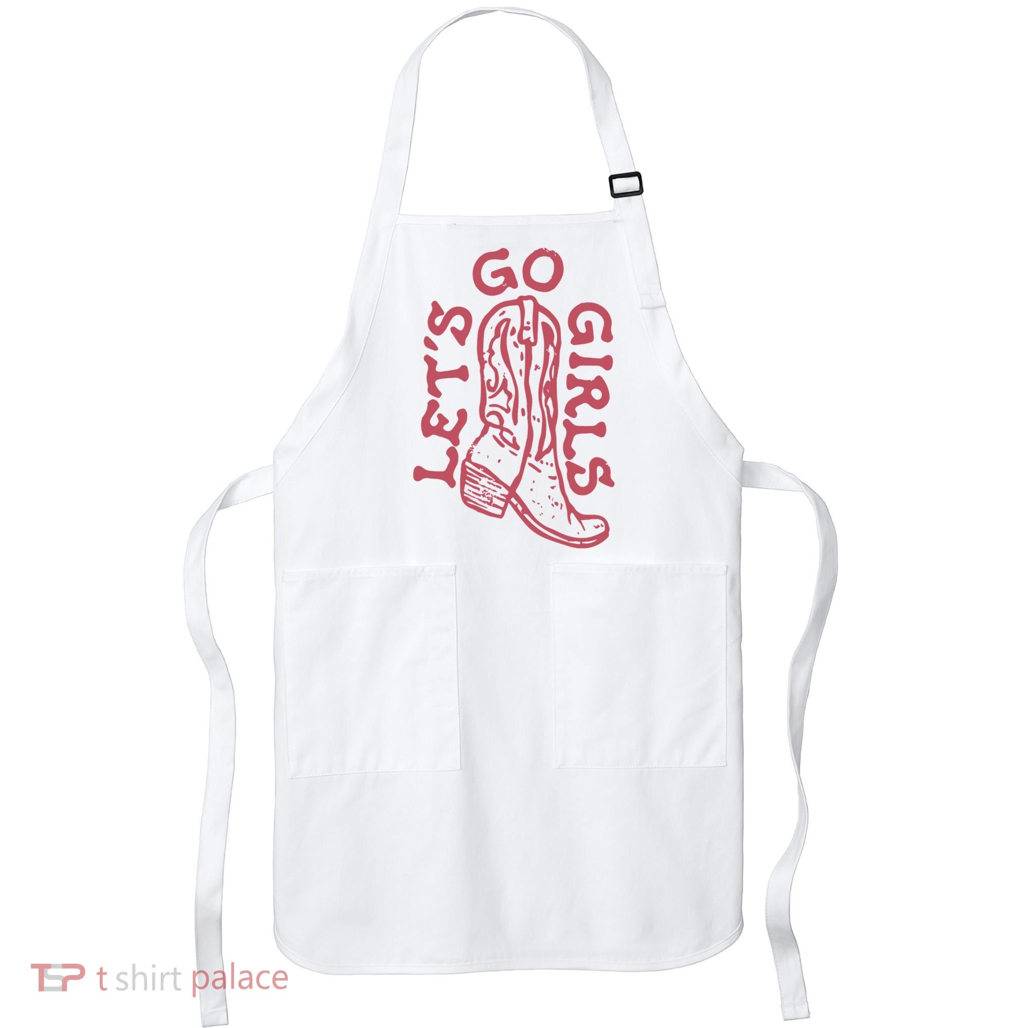 LetS Go Girls Western Apron