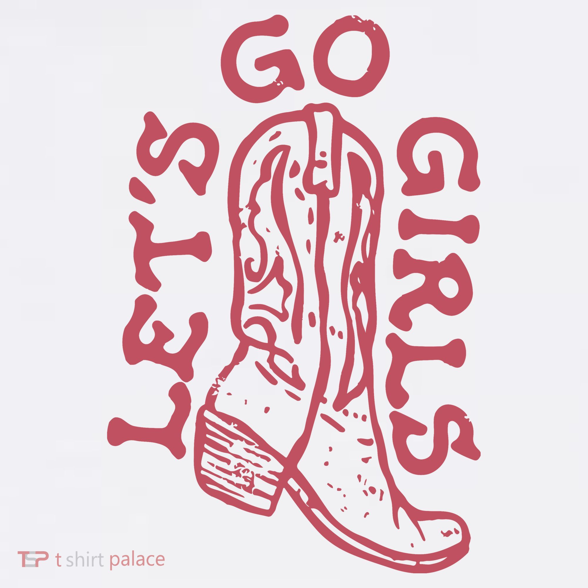 LetS Go Girls Western Sweatshirt