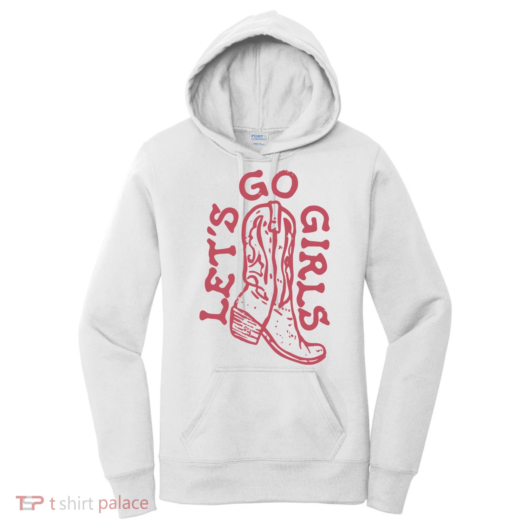 LetS Go Girls Western Women's Hoodie
