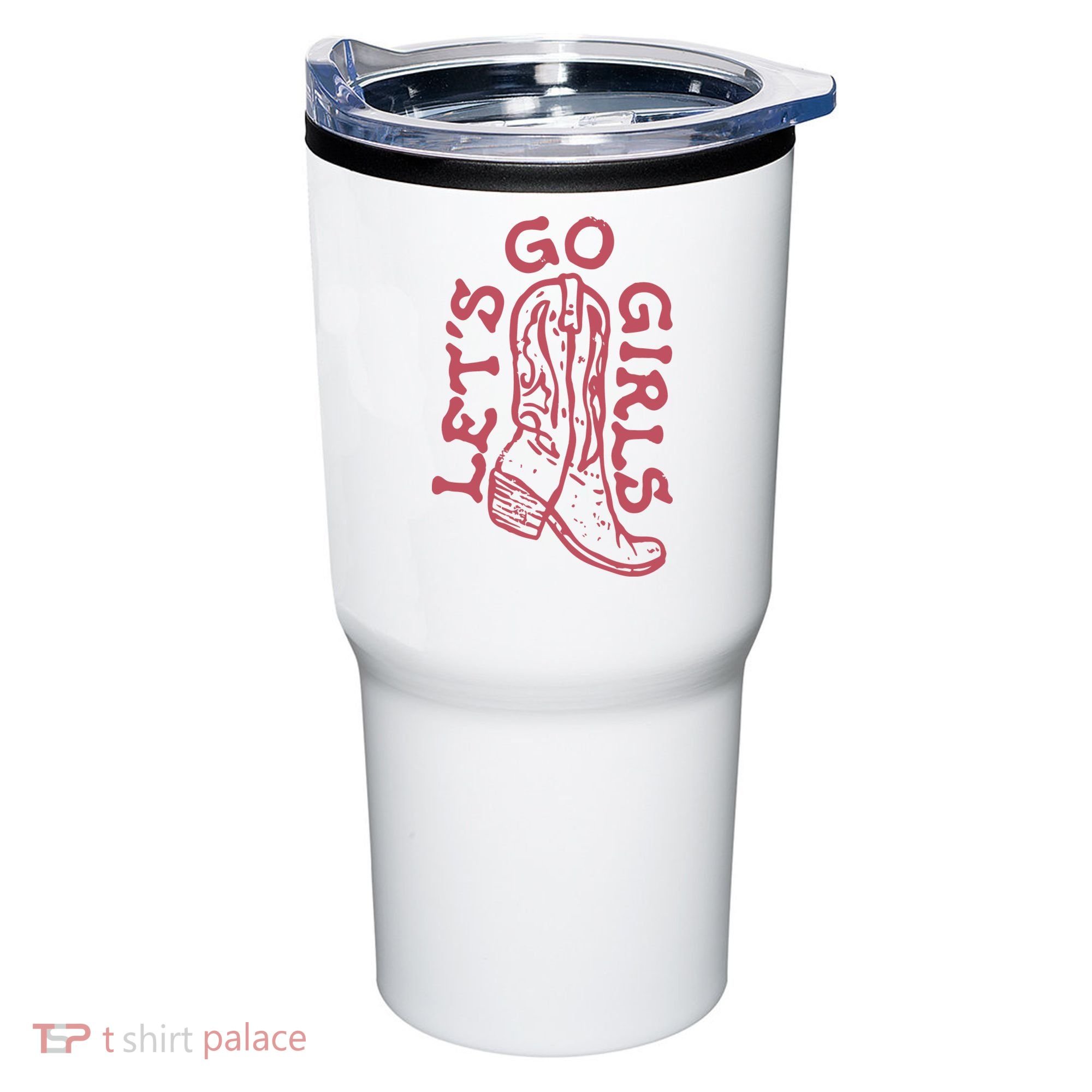 LetS Go Girls Western Tumbler