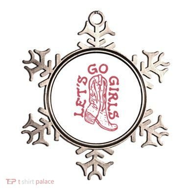 LetS Go Girls Western Ornament