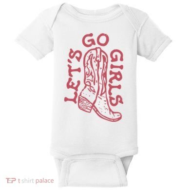 LetS Go Girls Western Baby Bodysuit