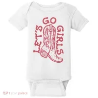 LetS Go Girls Western Baby Bodysuit thumb 0