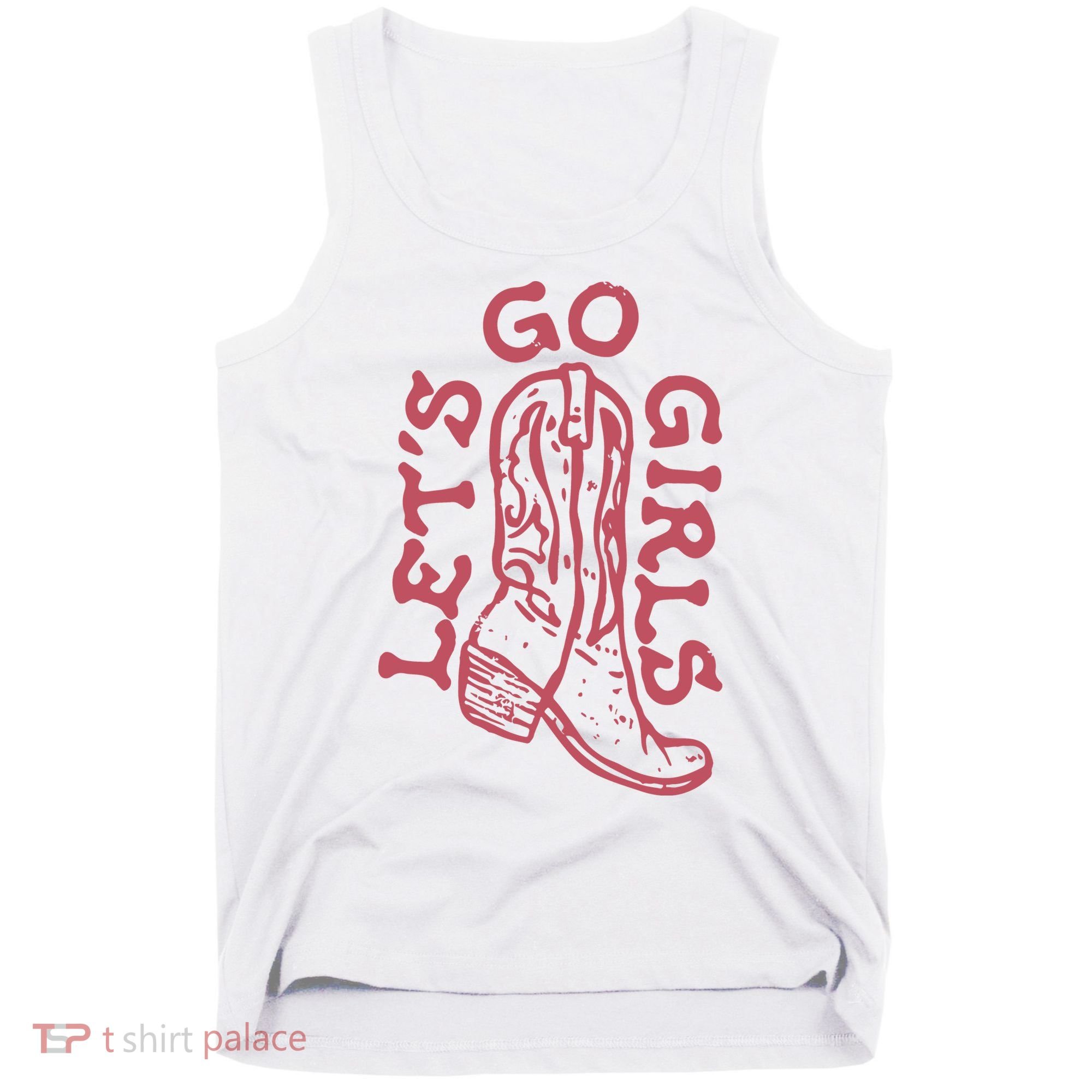 LetS Go Girls Western Tank Top