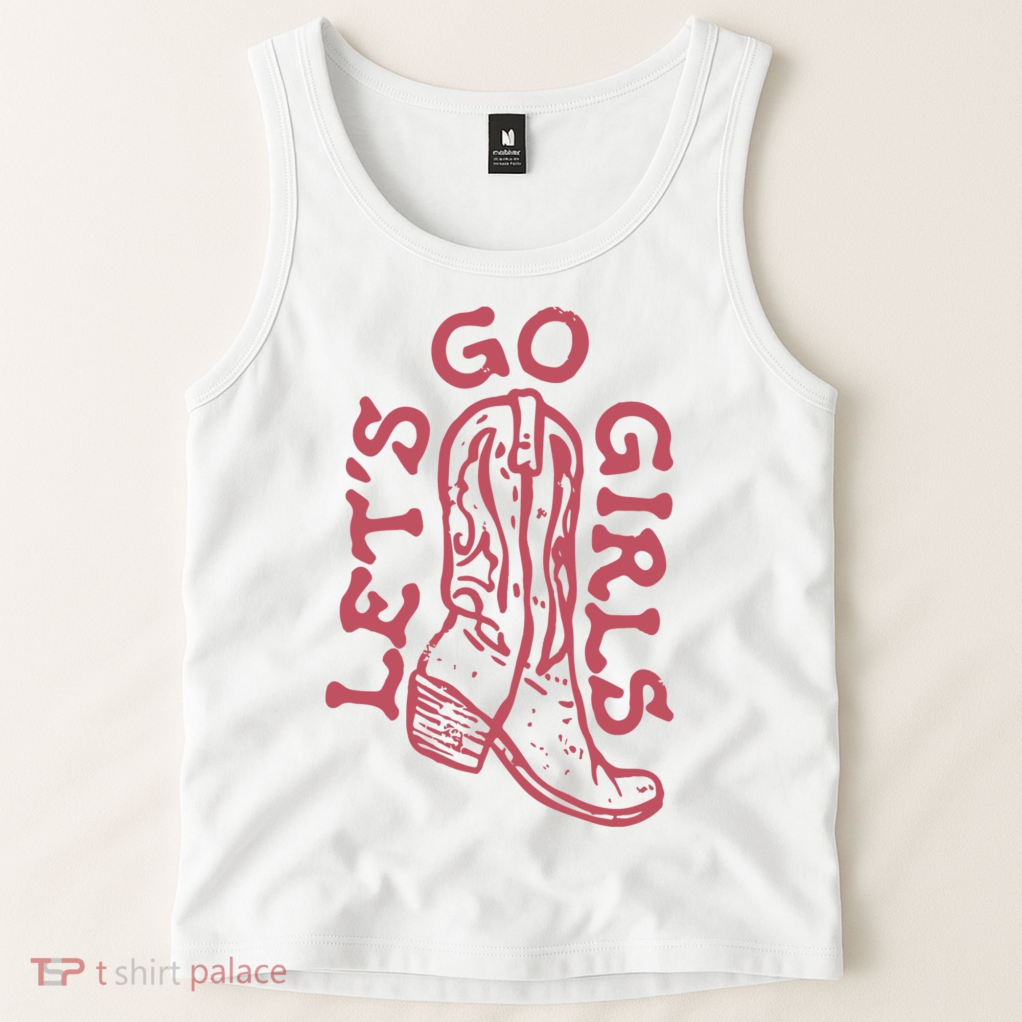 LetS Go Girls Western Tank Top