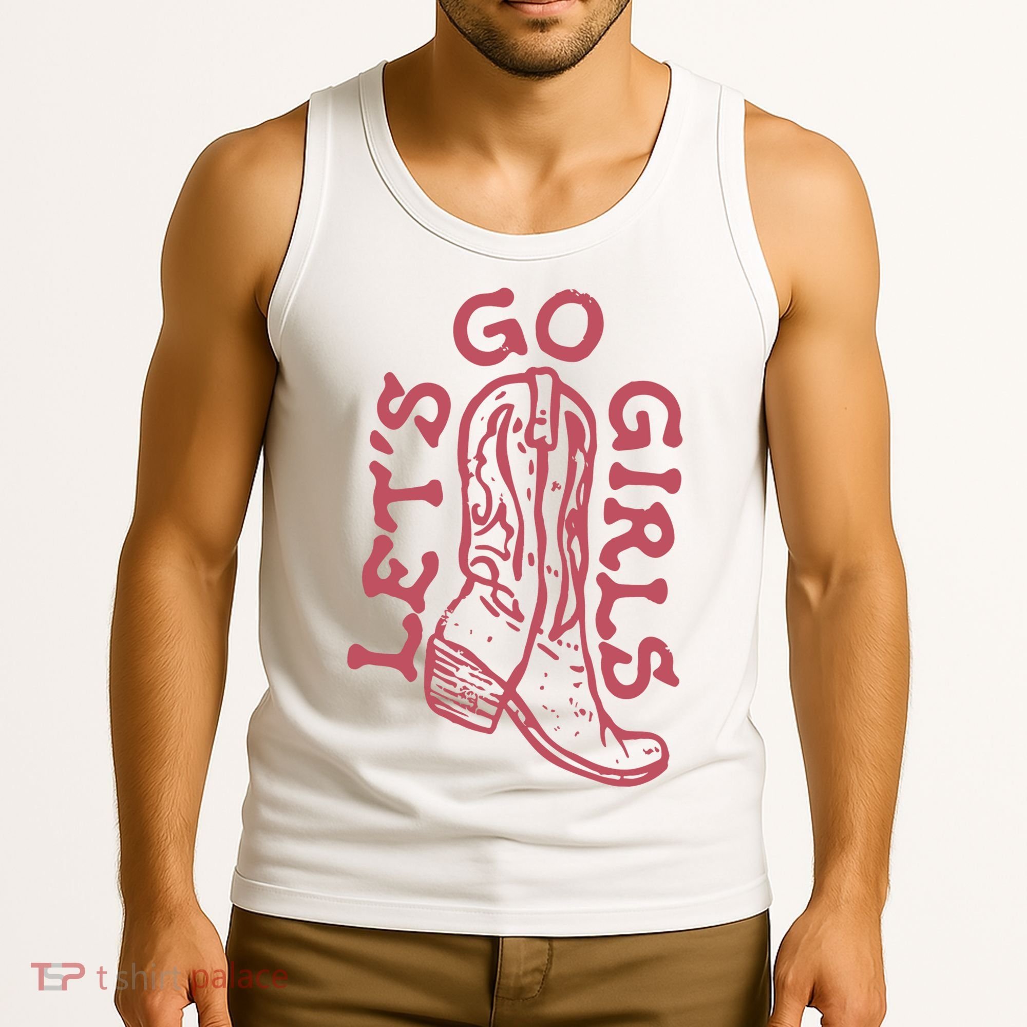 LetS Go Girls Western Tank Top