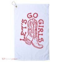 LetS Go Girls Western Golf Towel thumb 0
