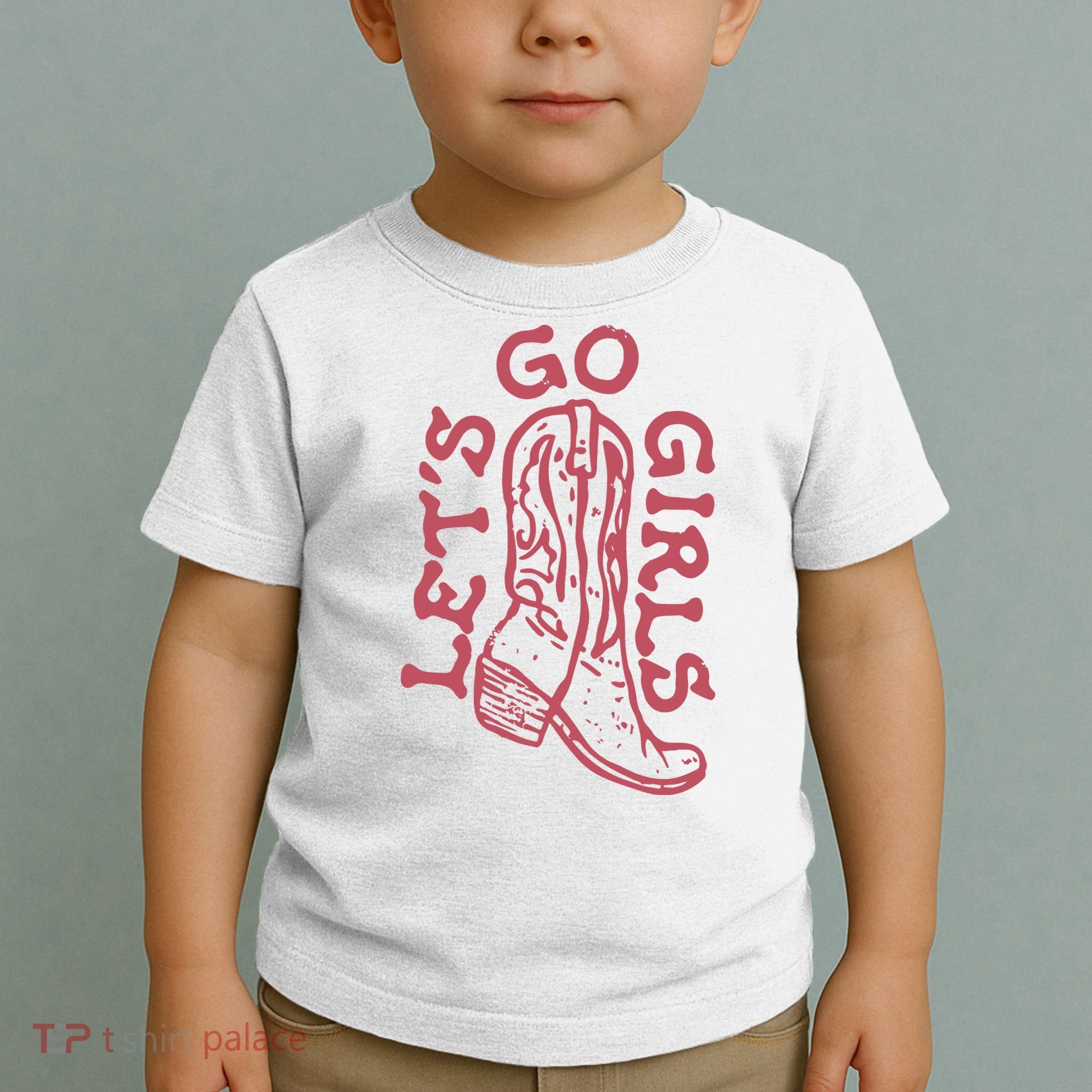 LetS Go Girls Western Toddler T-Shirt