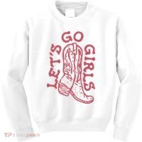 LetS Go Girls Western Kids Sweatshirt thumb 0