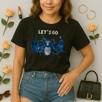 Let's Go Gorilla Gamer Meme Comfort Colors Boxy T-Shirt thumb 2