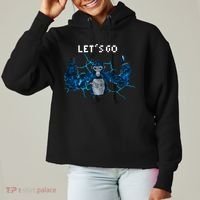 Let's Go Gorilla Gamer Meme Ladies Heavyweight Boxy Pullover Hoodie thumb 0