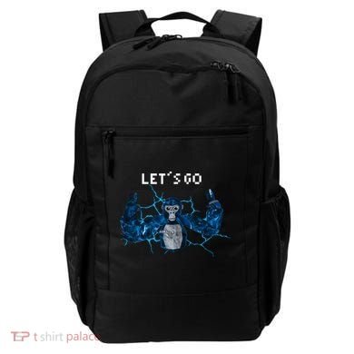Let's Go Gorilla Gamer Meme Backpack