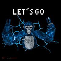 Let's Go Gorilla Gamer Meme Baby Long Sleeve Bodysuit thumb 2