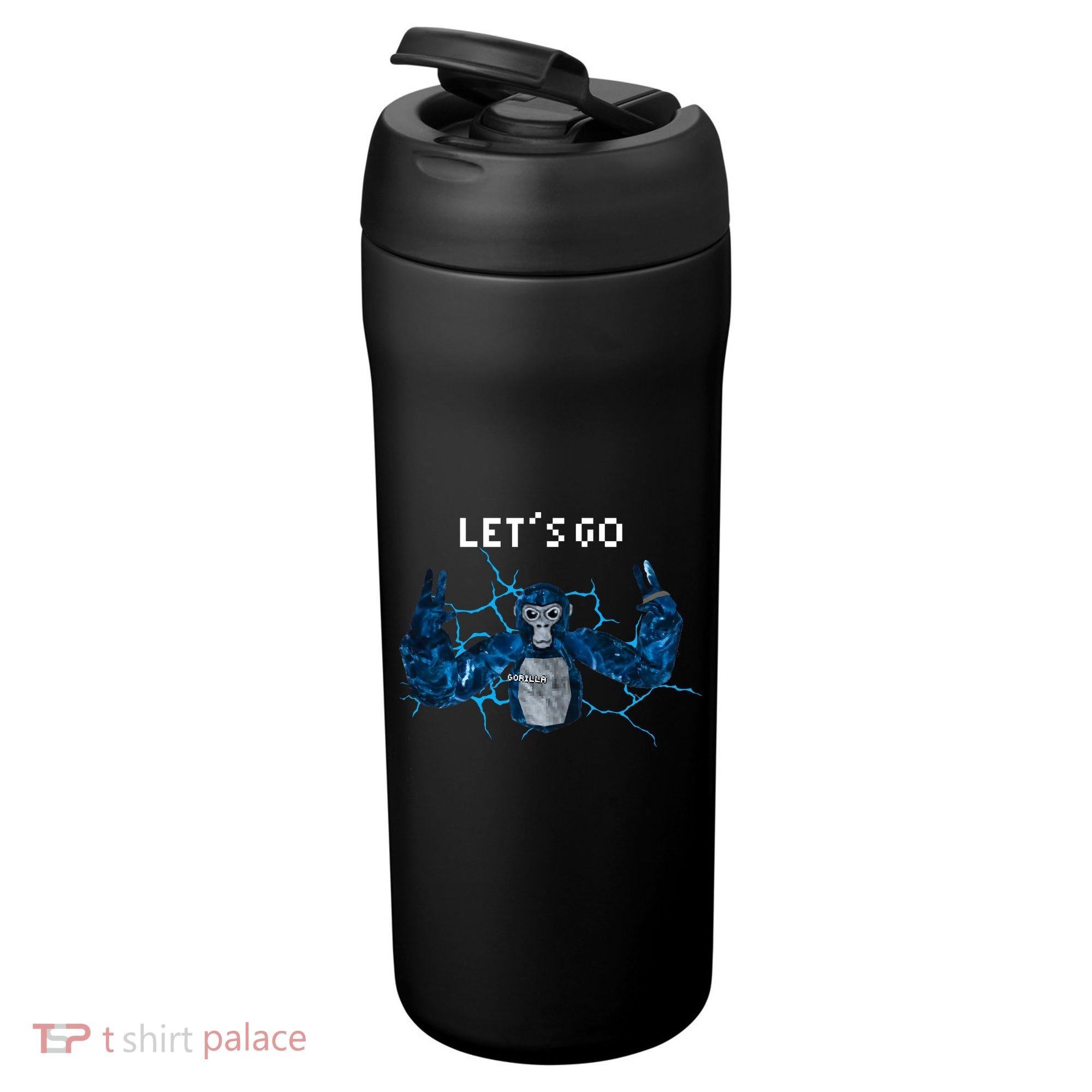 Let's Go Gorilla Gamer Meme 24oz Duet Stainless Steel Tumbler