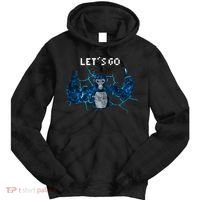 Let's Go Gorilla Gamer Meme Tie Dye Hoodie thumb 0