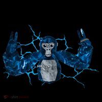 Let's Go Gorilla Gamer Meme Kids Colorblock Raglan Jersey thumb 2