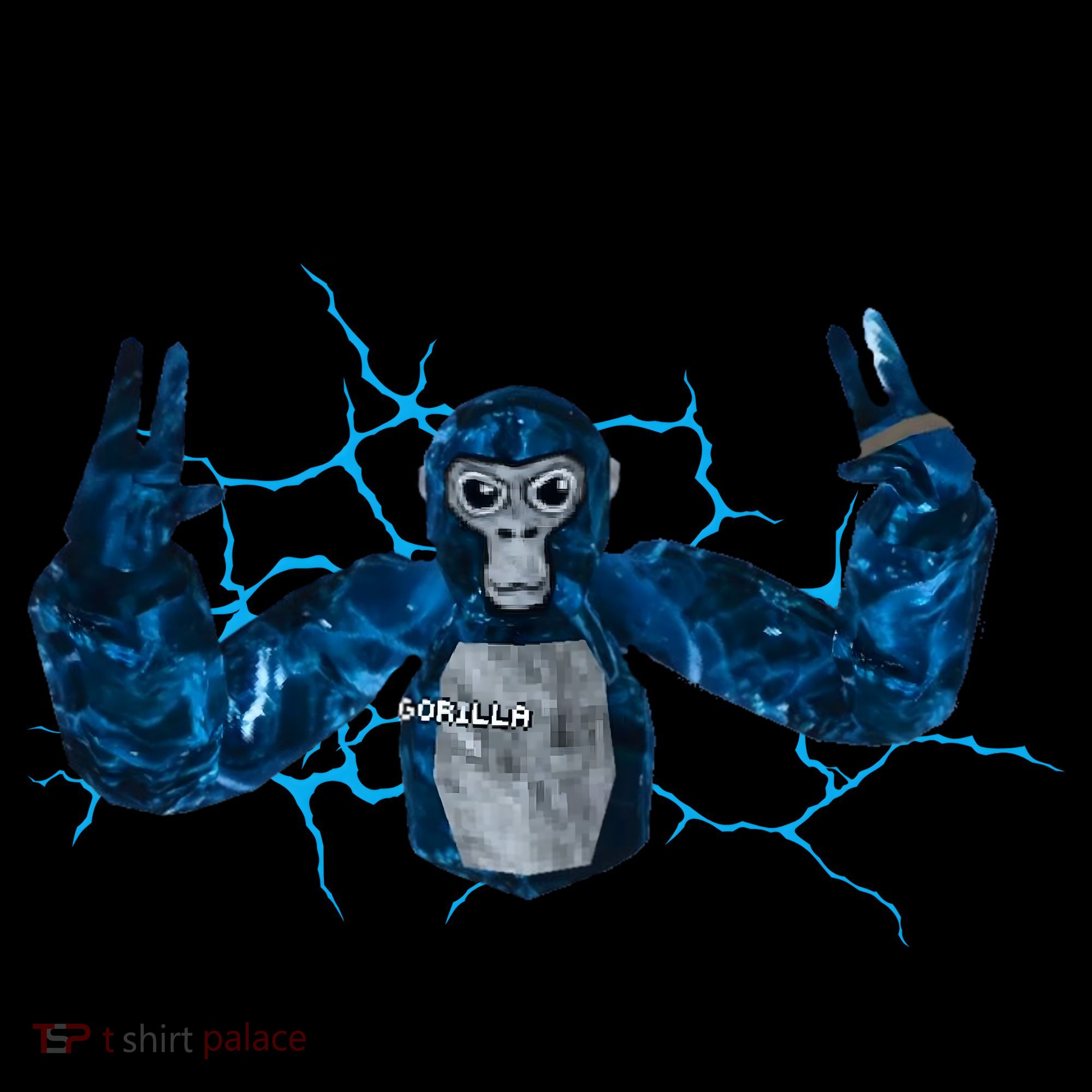 Let's Go Gorilla Gamer Meme Kids Colorblock Raglan Jersey