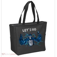 Let's Go Gorilla Gamer Meme Tote Bag thumb 2