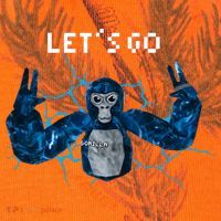 Let's Go Gorilla Gamer Meme Kati Licensed 12" Camo Cuffed Beanie thumb 2