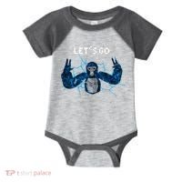 Let's Go Gorilla Gamer Meme Infant Baby Jersey Bodysuit thumb 0