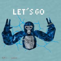 Let's Go Gorilla Gamer Meme Sueded Cloud Jersey T-Shirt thumb 2