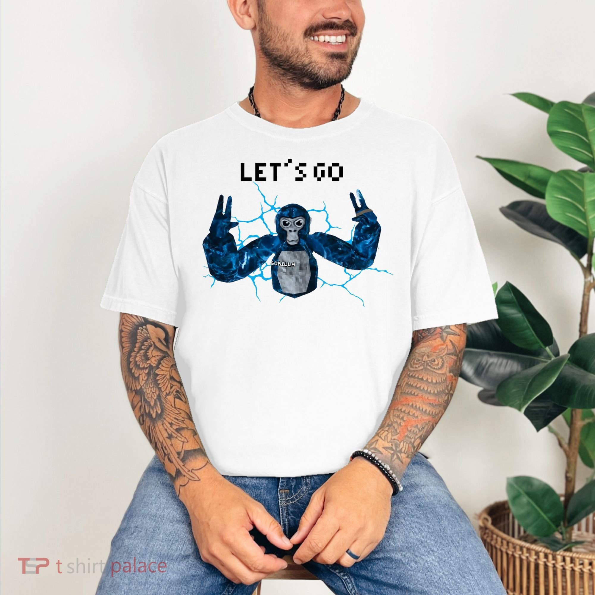 Let's Go Gorilla Gamer Meme Comfort Colors T-Shirt